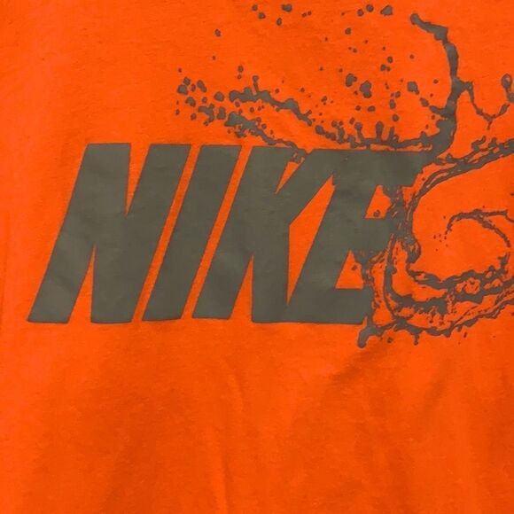 Nike orange short sleeve shirt, M - Picture 4 of 5